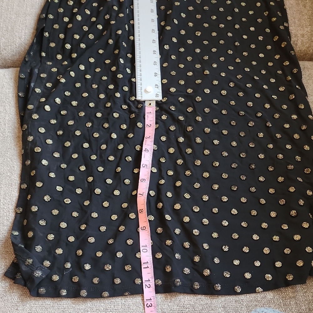 Lovers + Friends Black Studded Long Sleeve Maxi Dress Bodycon - Picture 11 of 14